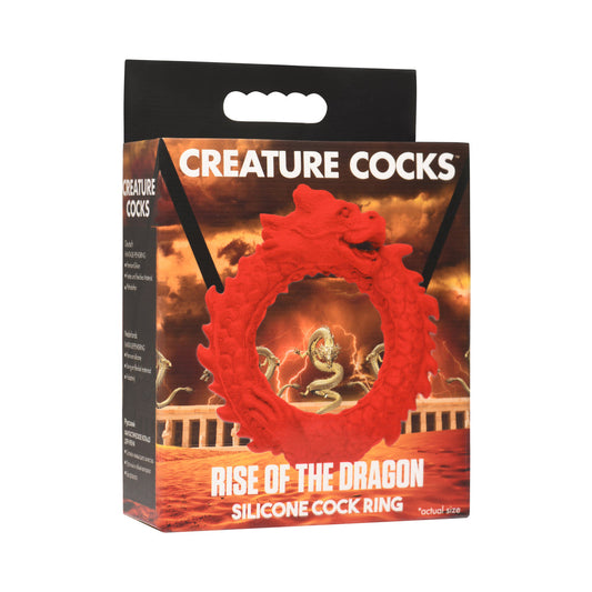 Creature Cocks Rise of the Dragon Silicone Cock Ring - Not Very Vanilla