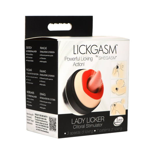 Lickgasm 10X Lady Licker Clitoral Stimulator - Not Very Vanilla