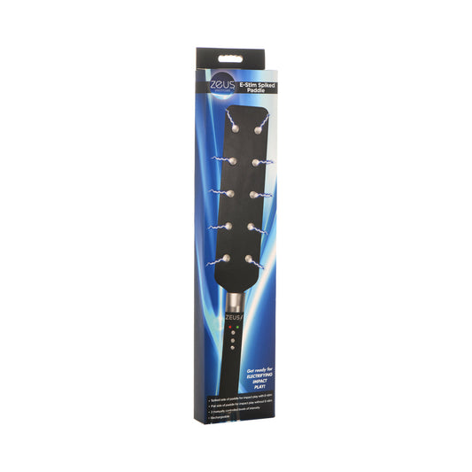 Zeus Electrosex E-Stim Spiked Paddle - Not Very Vanilla