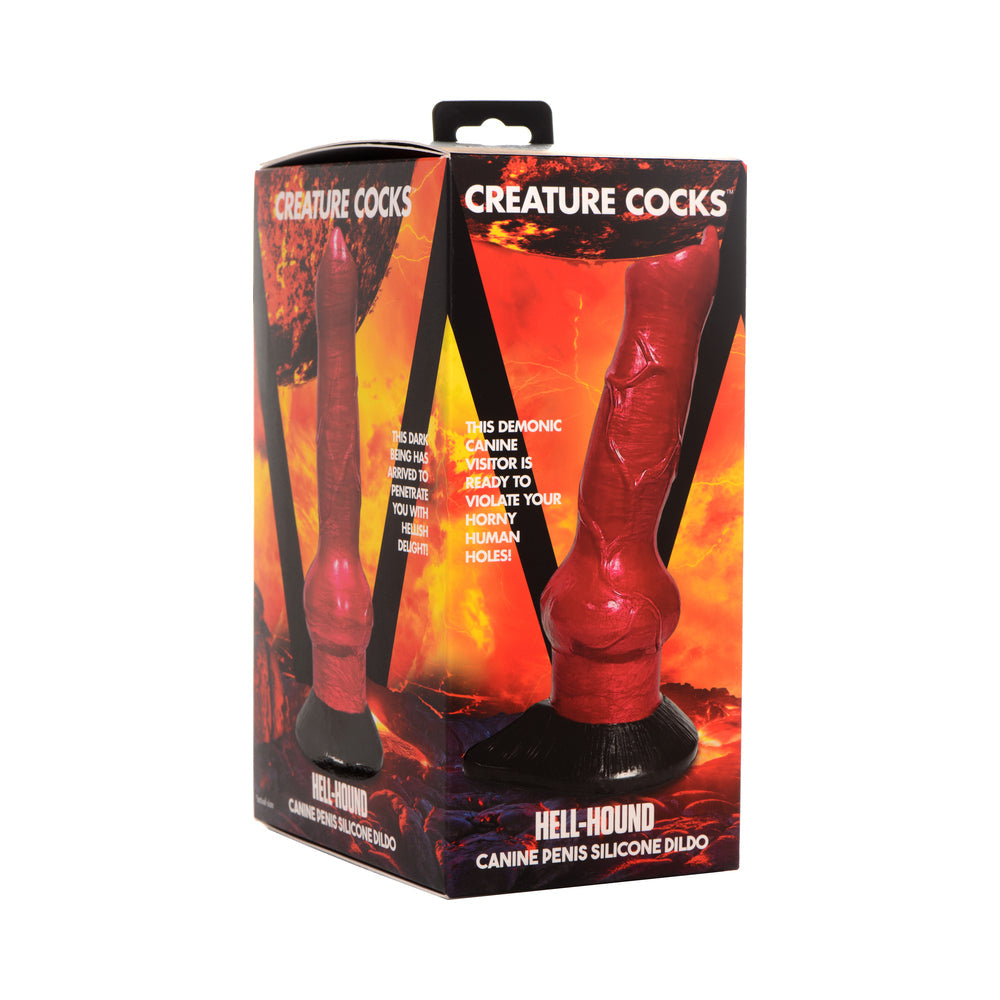 Creature Cocks Hell-Hound Canine Penis Silicone Dildo - Not Very Vanilla