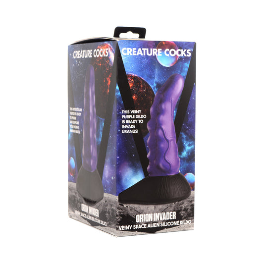 Creature Cocks Orion Invader Veiny Space Alien Silicone Dildo - Not Very Vanilla