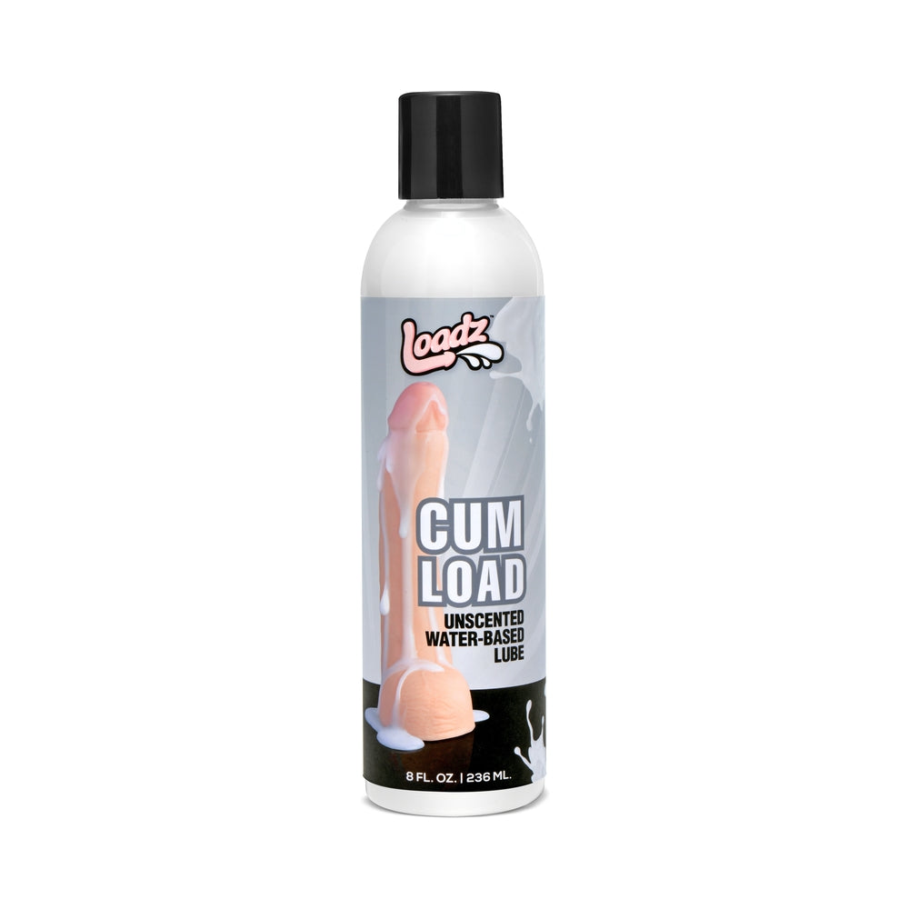 Loadz Jizz Unscented Water-Based Lube 8 oz. - Not Very Vanilla