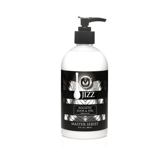 Master Series Unscented Water-Based Jizz Lubricant 16 oz. - Not Very Vanilla