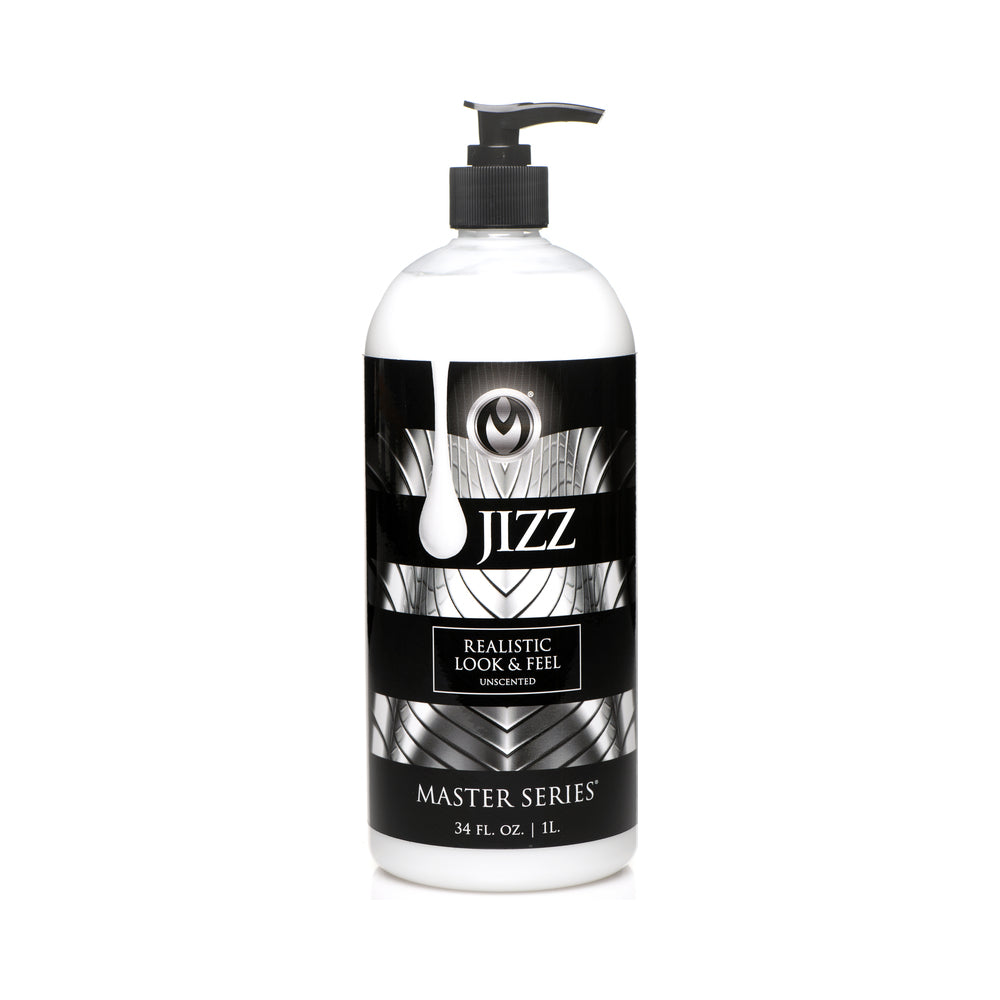 Master Series Unscented Water-Based Jizz Lubricant 34 oz. - Not Very Vanilla