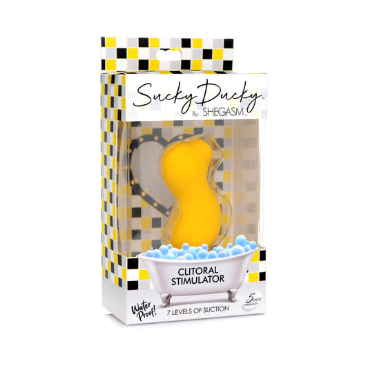 Shegasm Sucky Ducky Clitoral Stimulator Yellow - Not Very Vanilla