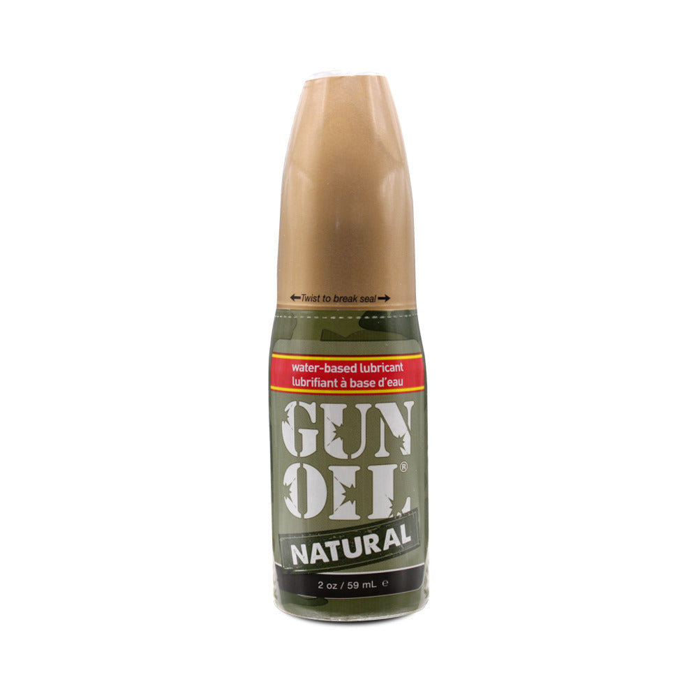 Gun Oil Natural Water-Based Lubricant 2 oz. - Not Very Vanilla