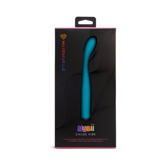 Nu Sensuelle Chloe Nubii Warming Slim G with Turbo Boost and Heat Blue - Not Very Vanilla