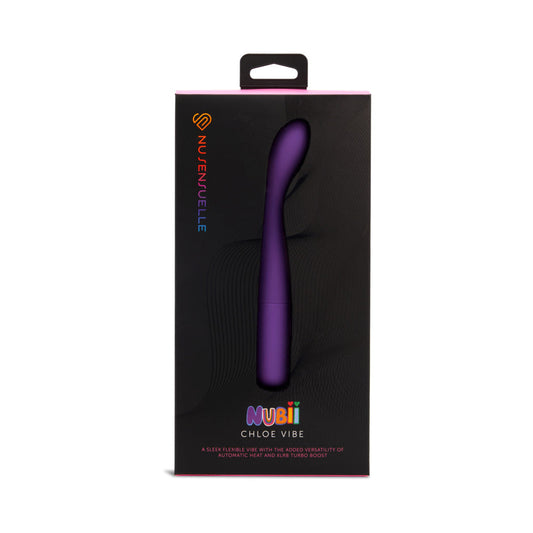 Nu Sensuelle Chloe Nubii Warming Slim G with Turbo Boost and Heat Purple - Not Very Vanilla