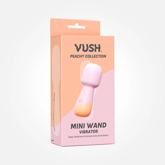 VUSH Peachy Mini Wand - Not Very Vanilla