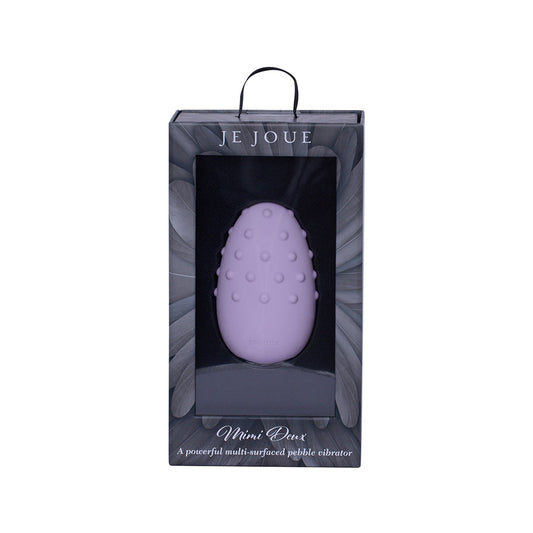 Je Joue Mimi Deux Double Sided Clitoral Vibrator Lilac - Not Very Vanilla