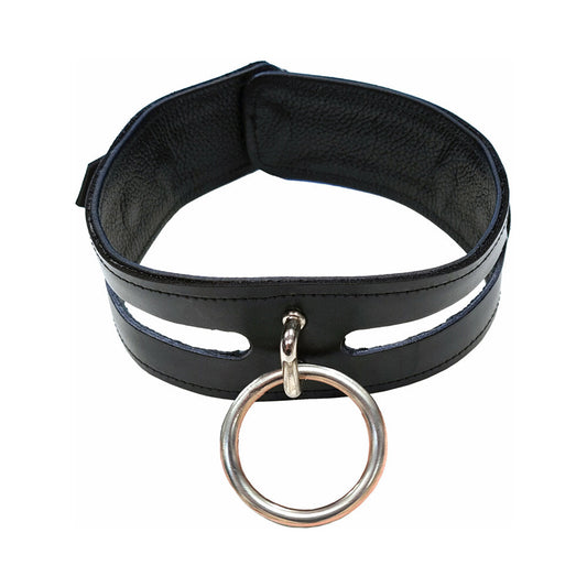 Rouge Leather Fashion Collar Black - Not Very Vanilla