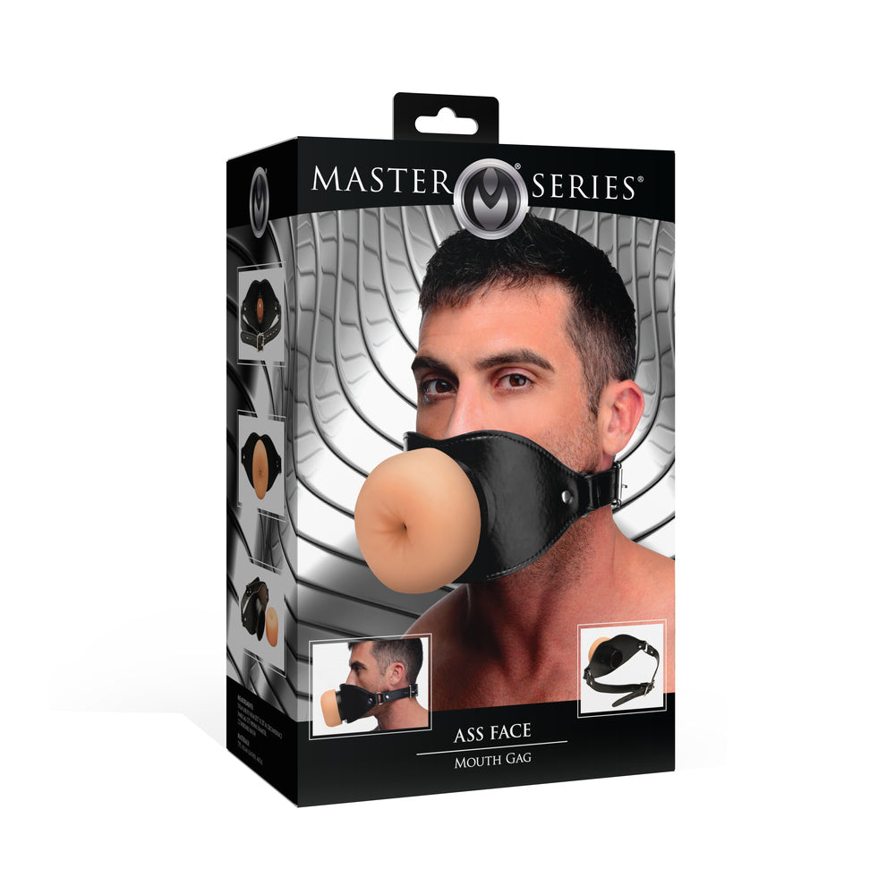 Master Series Ass Face Mouth Gag - Not Very Vanilla