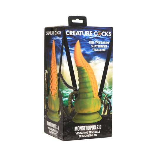 Creature Cocks Monstropus 2.0 Vibrating Tentacle Silicone Dildo - Not Very Vanilla