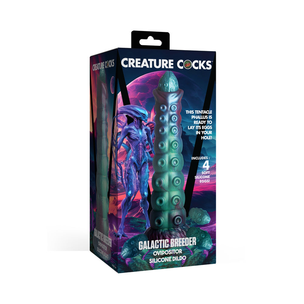 Creature Cocks Galactic Breeder Ovipositor Silicone Dildo - Not Very Vanilla