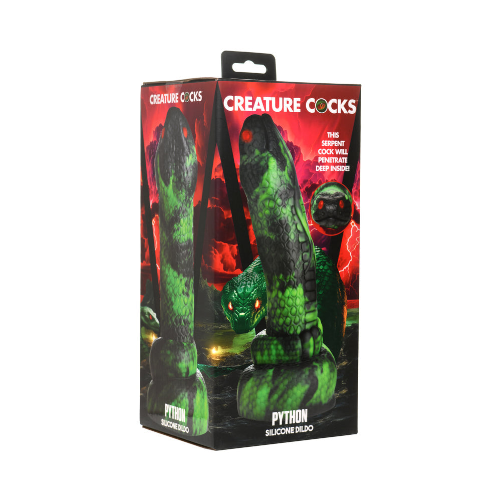 Creature Cocks Python Silicone Dildo - Not Very Vanilla