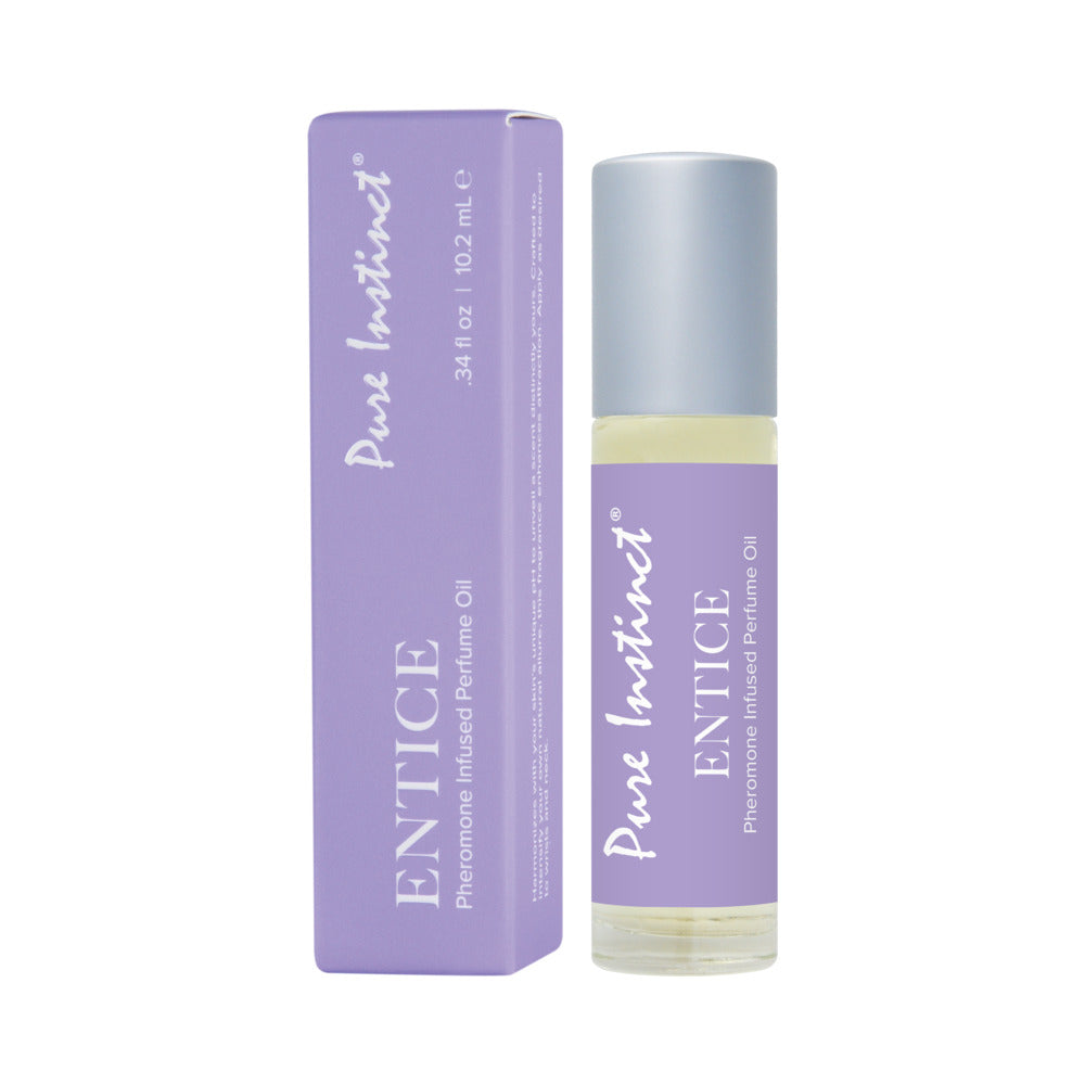 Pure Instinct Pheromone Perfume Oil Entice Roll-On 0.34 oz. - Not Very Vanilla