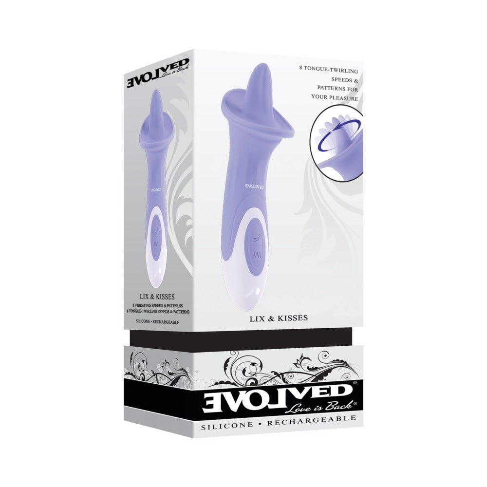 Evolved Lix & Kisses Rechargeable Purple - Not Very Vanilla