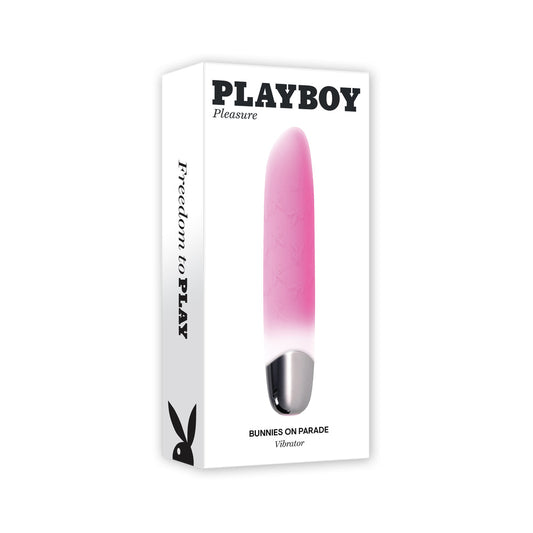 Playboy Bunnies On Parade Rechargeable Pink - Not Very Vanilla