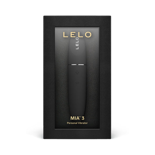 LELO MIA 3 Personal Vibrator Black - Not Very Vanilla