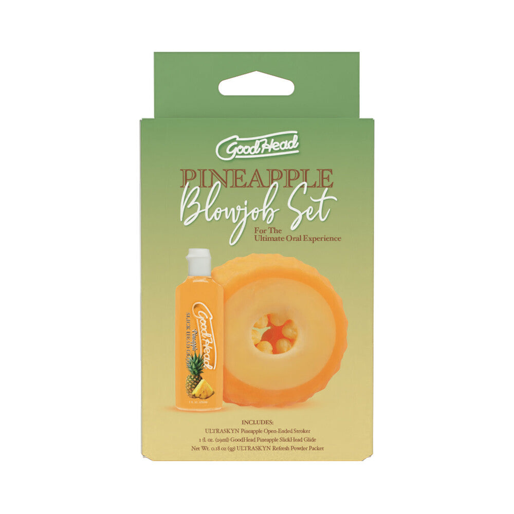 GoodHead Pineapple Blowjob Set - Not Very Vanilla