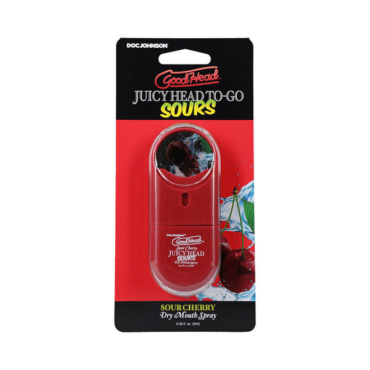 GoodHead Juicy Head Dry Mouth Spray To-Go Sour Cherry 0.3 oz. - Not Very Vanilla