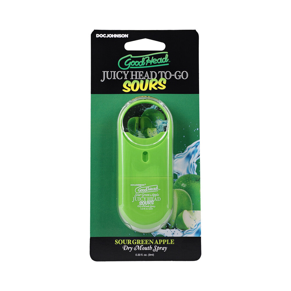 GoodHead Juicy Head Dry Mouth Spray To-Go Sour Green Apple 0.3 oz. - Not Very Vanilla