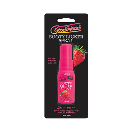 GoodHead Booty Licker Spray Strawberry 1 oz. - Not Very Vanilla