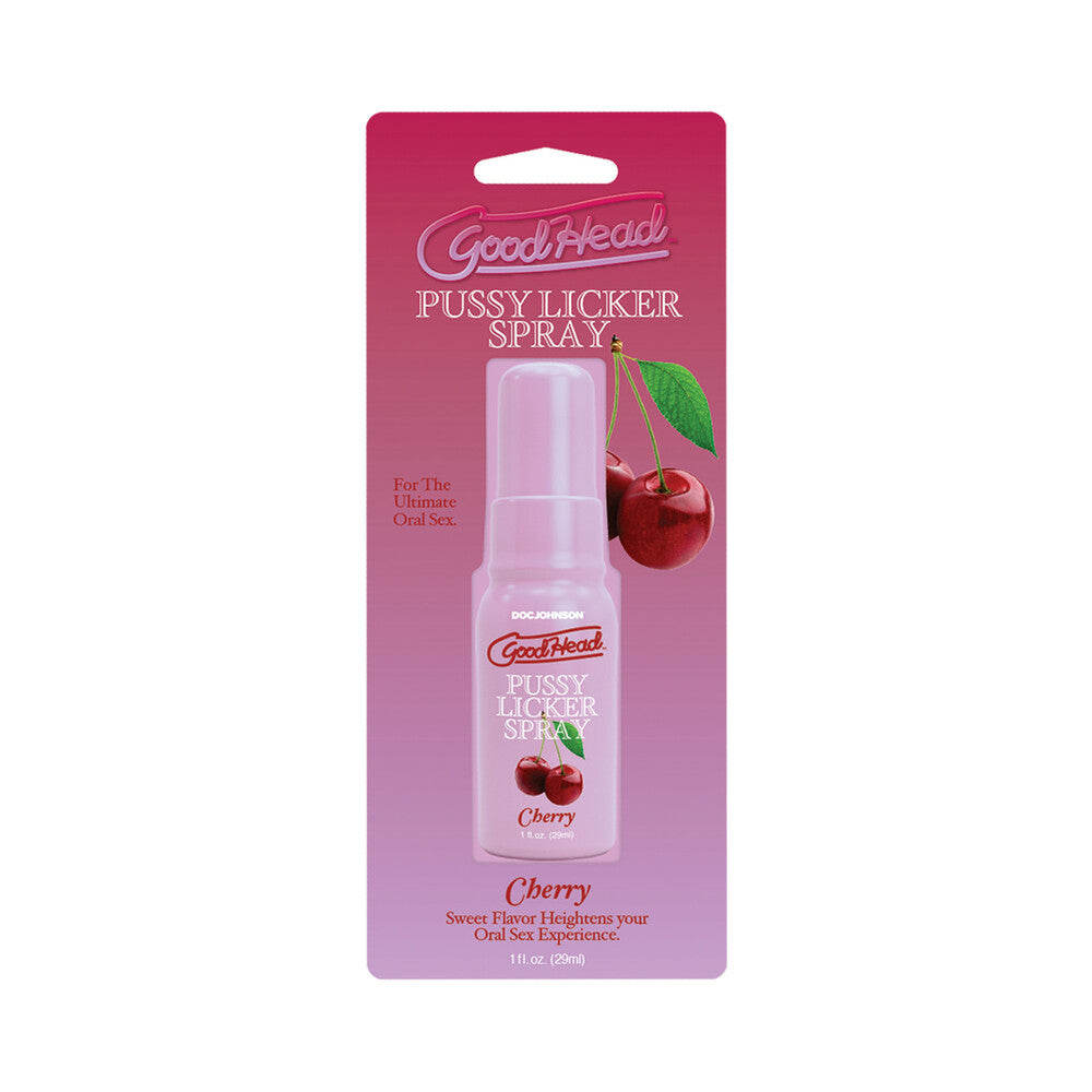 GoodHead Pussy Licker Spray Cherry 1 oz. - Not Very Vanilla