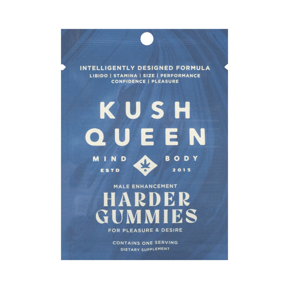 Kush Queen Male Enhancement Harder Gummies - Not Very Vanilla