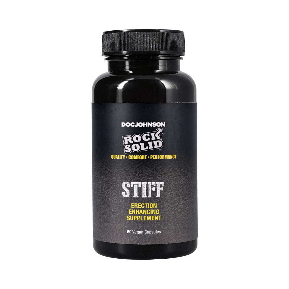 Rock Solid Stiff Erection Enhancing Supplement 60 Capsules - Not Very Vanilla