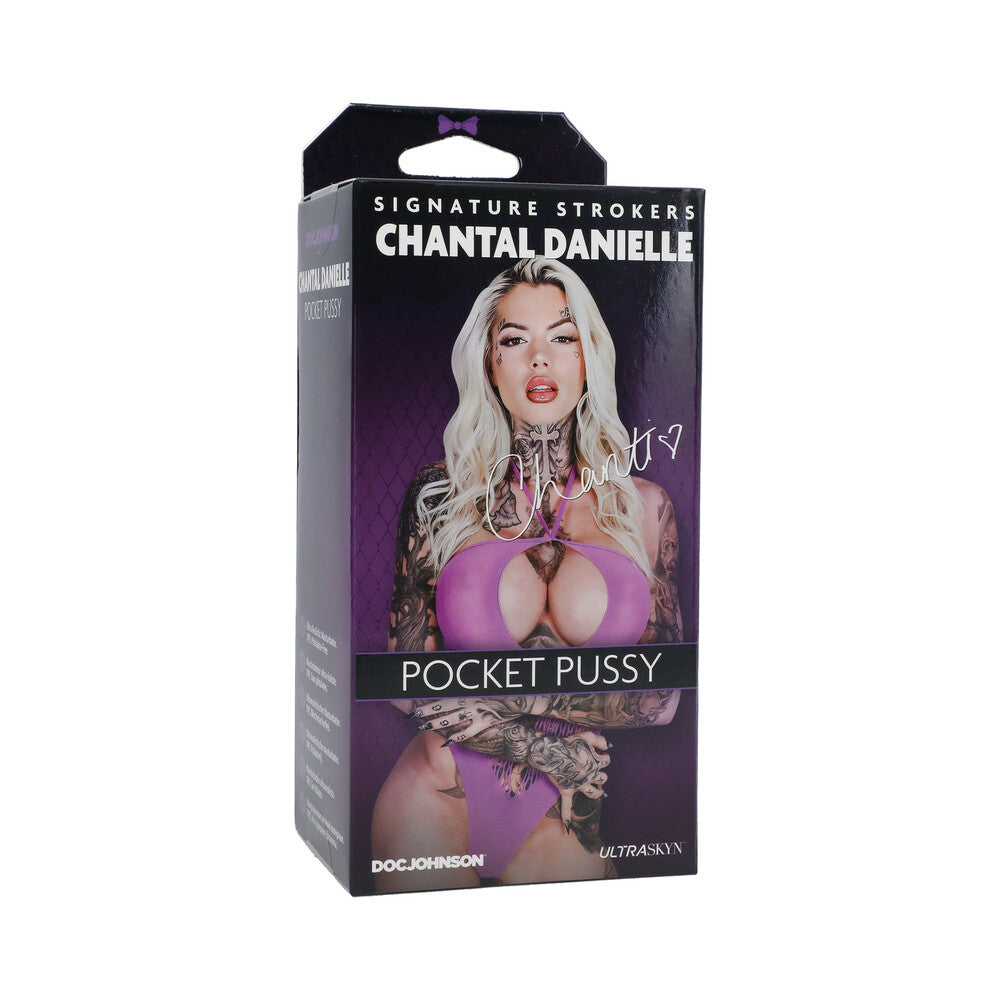 Signature Strokers Chantal Danielle ULTRASKYN Pocket Pussy Vanilla - Not Very Vanilla