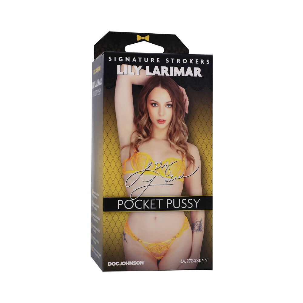 Signature Strokers Lily Larimar ULTRASKYN Pocket Pussy Vanilla - Not Very Vanilla