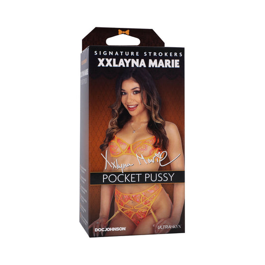 Signature Strokers Xxlayna Marie ULTRASKYN Pocket Pussy Caramel - Not Very Vanilla