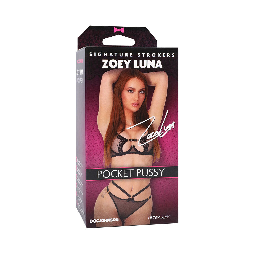 Signature Strokers Zoey Luna ULTRASKYN Pocket Pussy Vanilla - Not Very Vanilla