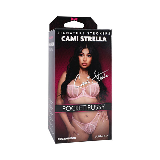 Signature Strokers Cami Strella ULTRASKYN Pocket Pussy Vanilla - Not Very Vanilla