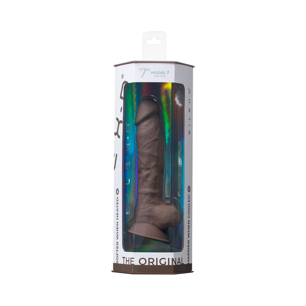 SILEX-D The Original Model 1 Dildo 7 in. Chocolate - Not Very Vanilla