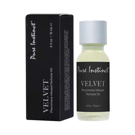 Pure Instinct Pheromone Perfume Oil Velvet Dropper 0.5 oz. - Not Very Vanilla