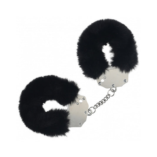 Ouch! Heavy-Duty Fluffy Handcuffs White - Not Very Vanilla