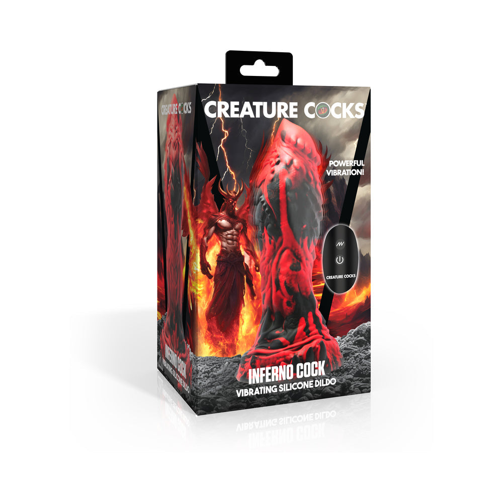 Creature Cocks Demon Vibrating Silicone Dildo with Remote - Not Very Vanilla