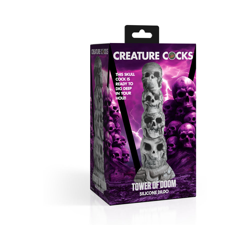 Creature Cocks Tower of Doom Silicone Dildo - Not Very Vanilla