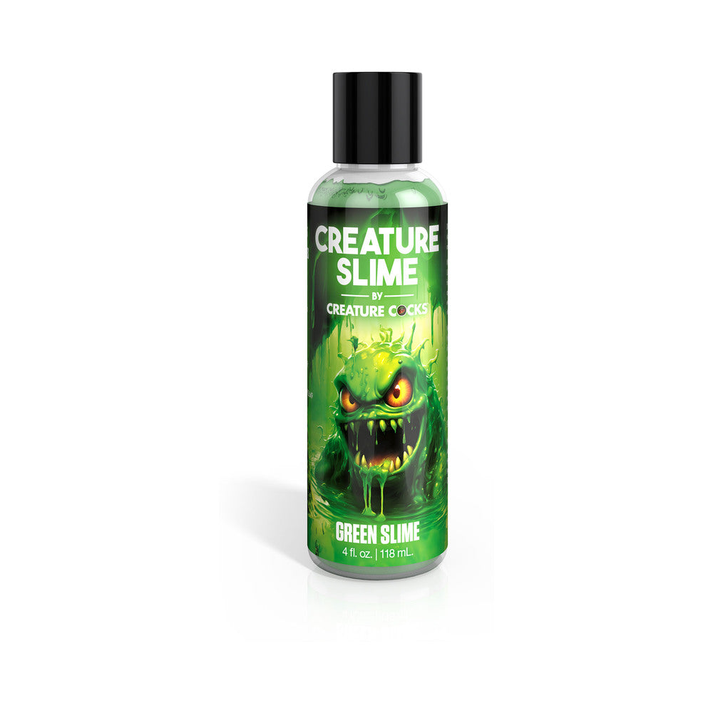 Creature Slime Green Water-Based Lubricant 4 oz. - Not Very Vanilla