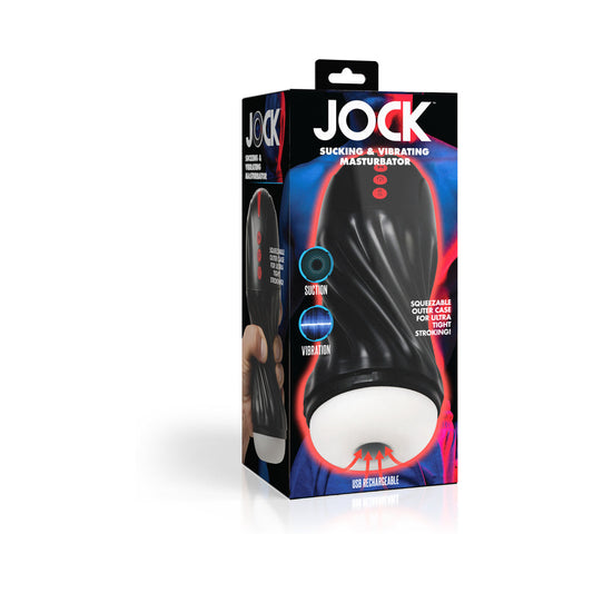 JOCK Sucking & Vibrating Masturbator - Not Very Vanilla