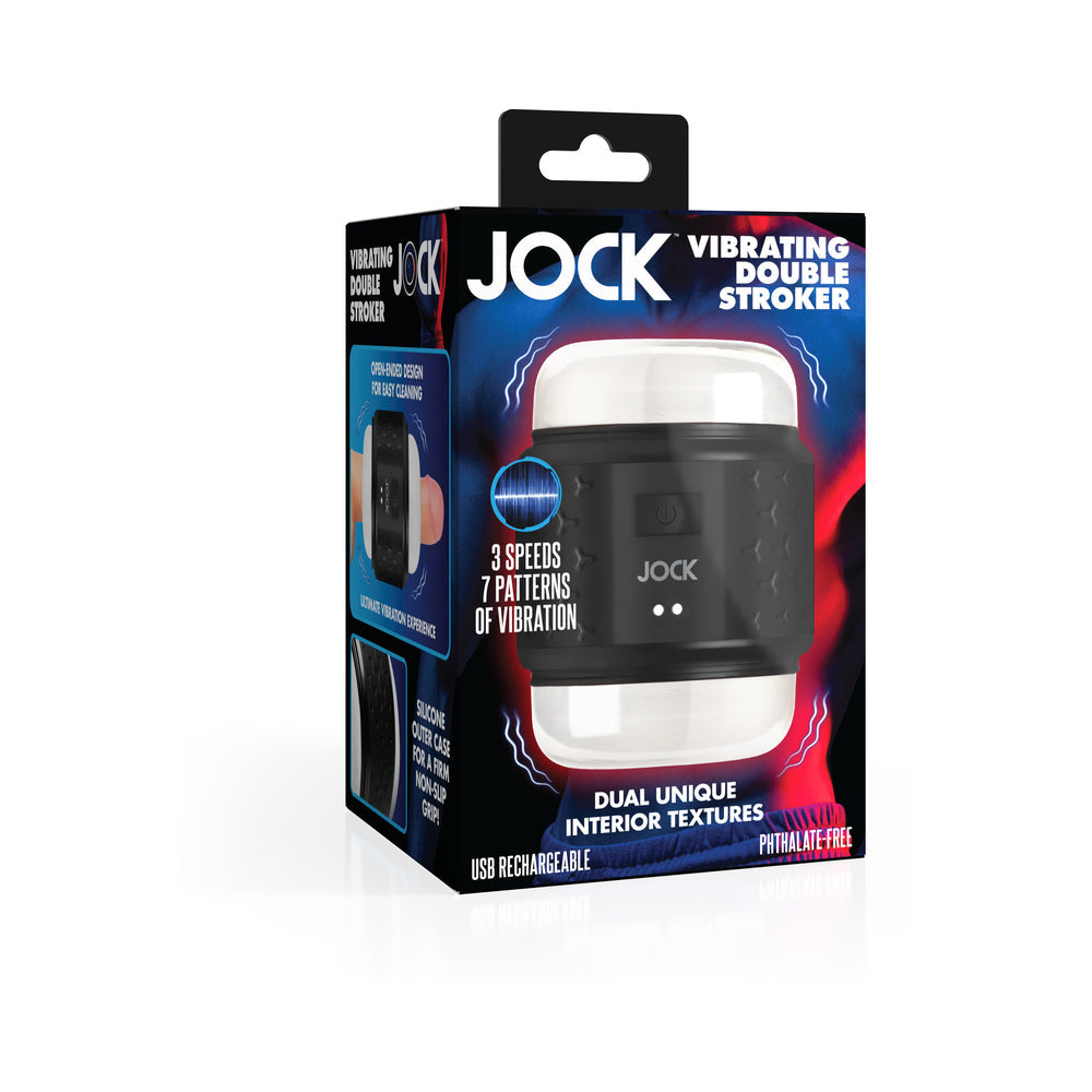 JOCK Vibrating Double Stroker - Not Very Vanilla