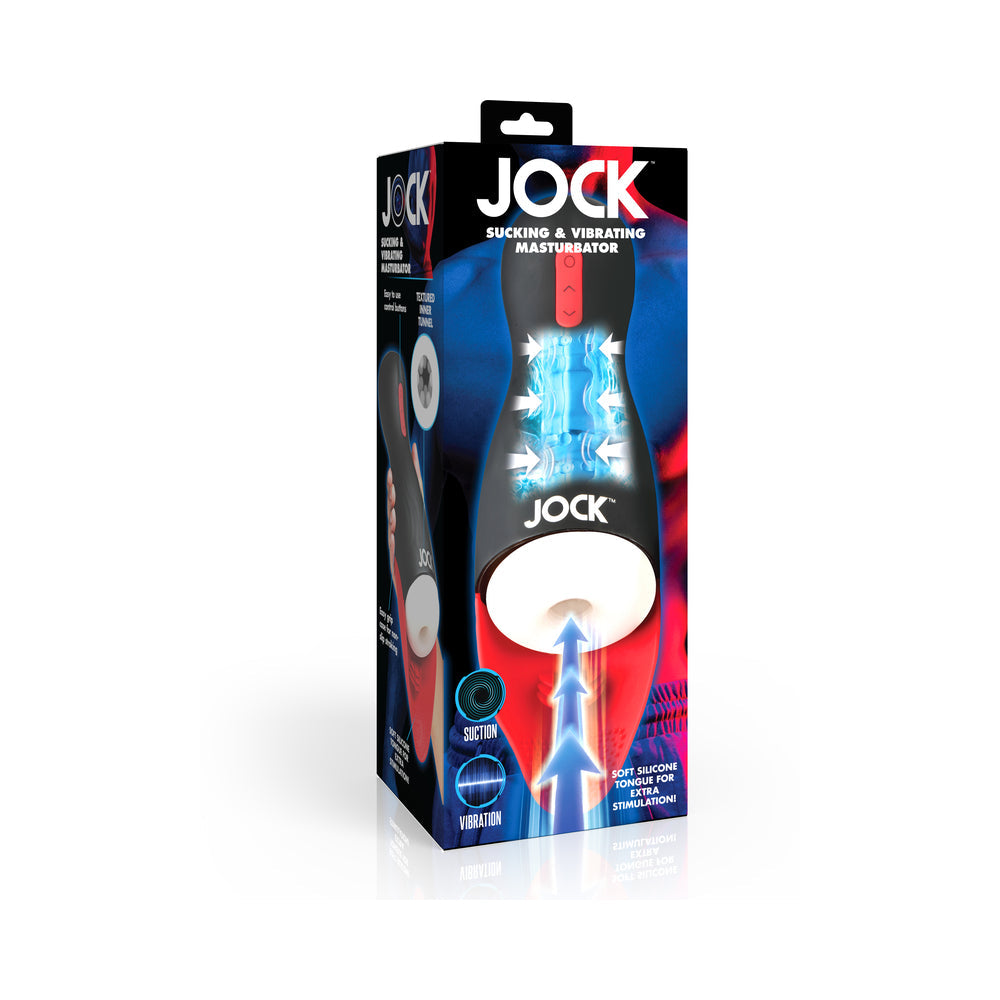 JOCK Sucking & Vibrating Masturbator - Not Very Vanilla