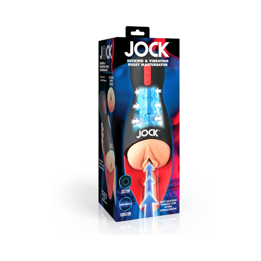 JOCK Sucking & Vibrating Pussy Masturbator - Not Very Vanilla