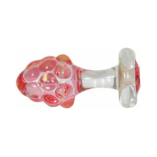 Crystal Delights Pineapple Delight Plug with Gem Pink - Not Very Vanilla