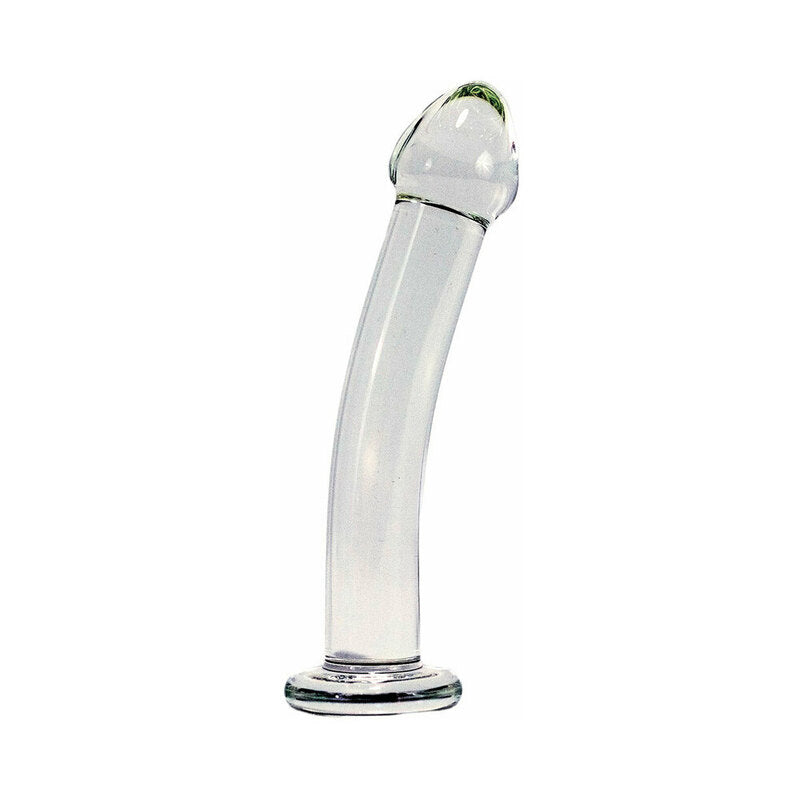 Crystal Delights Harnessable Dildo Clear - Not Very Vanilla