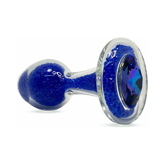 Crystal Delights Sparkle Plug Blue - Not Very Vanilla