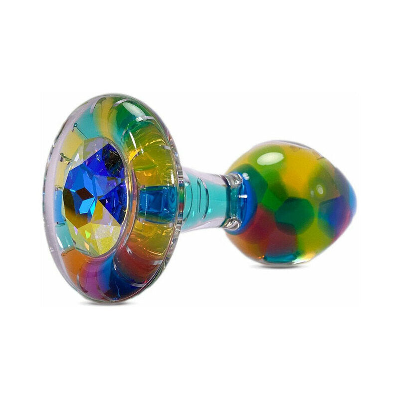 Crystal Delights Funfetti Plug with Gem Aurora Borealis - Not Very Vanilla