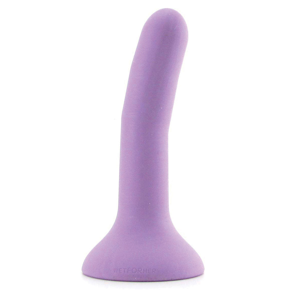 Wet For Her FIVE Small 5.1 in. Dildo Purple - Not Very Vanilla